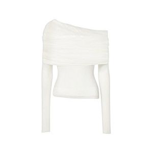 Christopher Esber Sonora Veiled Long Sleeve Top - NWT